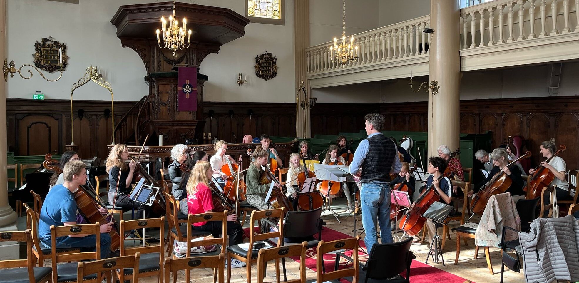 Gezamenlijk stuk voorspeelmiddag Lutherse Kerk